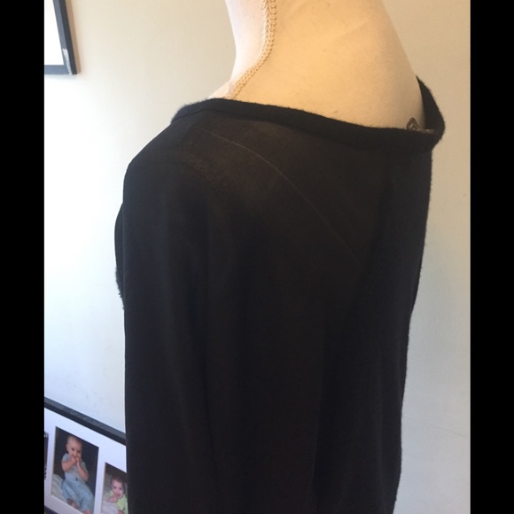 UEC Vince cashmere silk tunic long sleeve sheer S - Picture 5 of 8